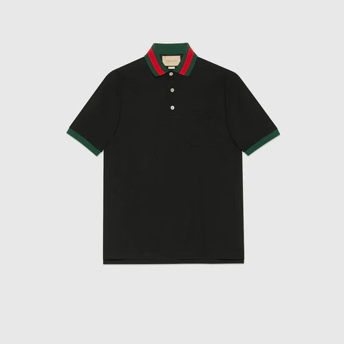 "GG" Polo Cotton