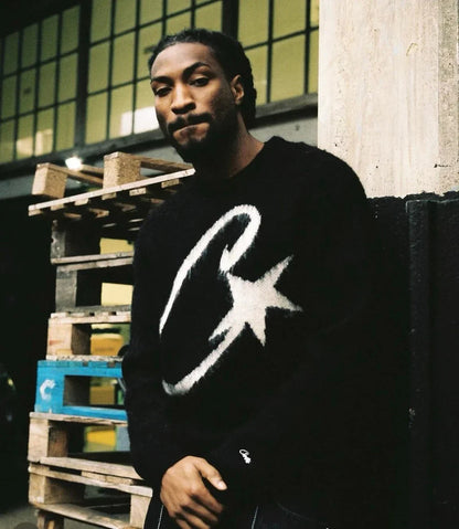 "CRTZ" Mohair Black