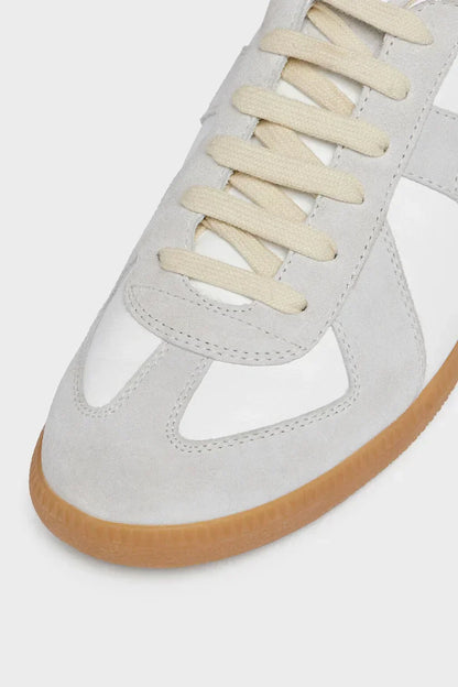 "Maison" Sneaker Weiß-Grau