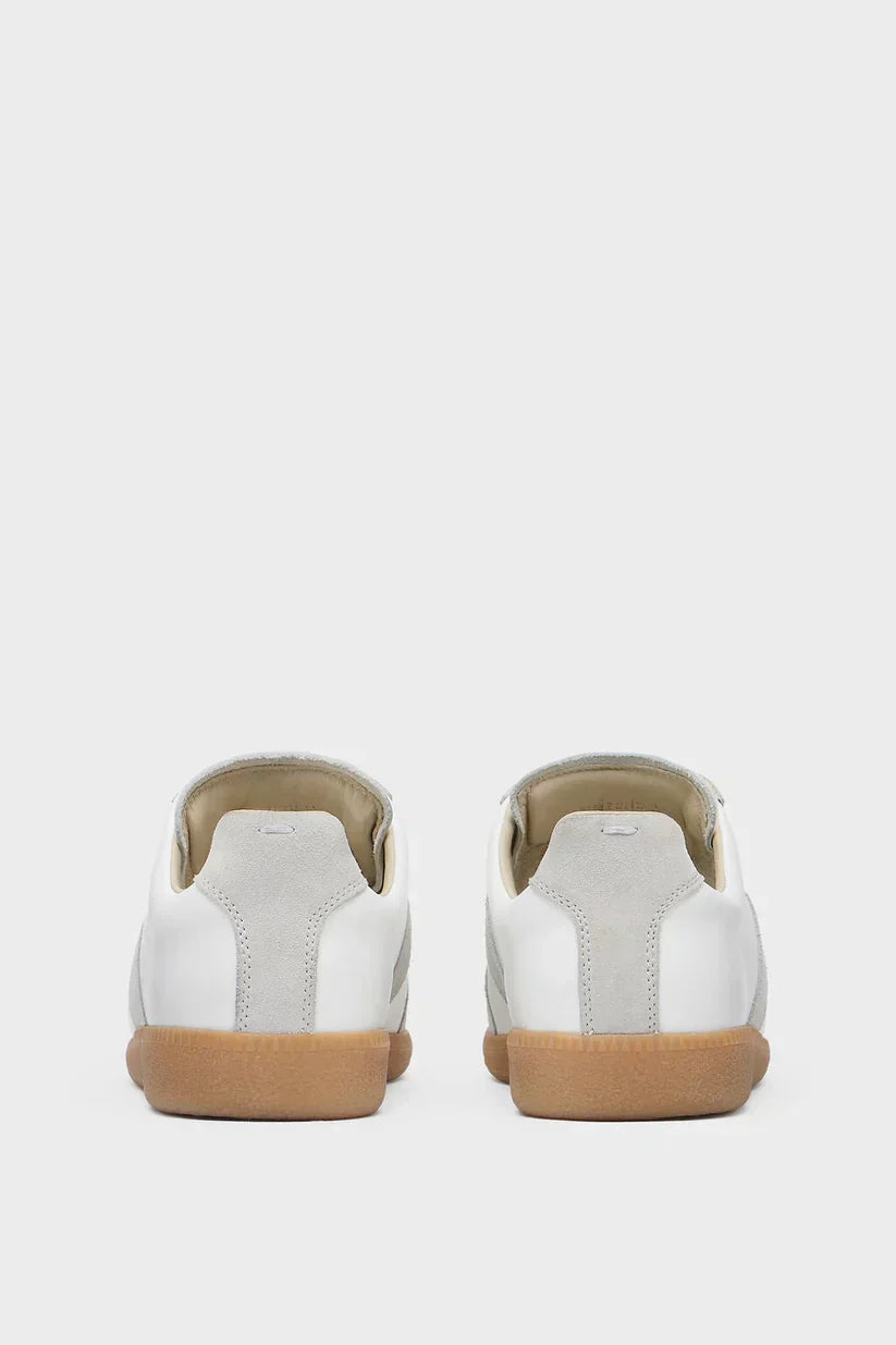 "Maison" Sneaker Weiß-Grau