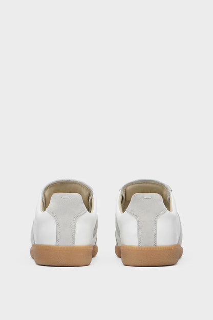 "Maison" Sneaker Weiß-Grau