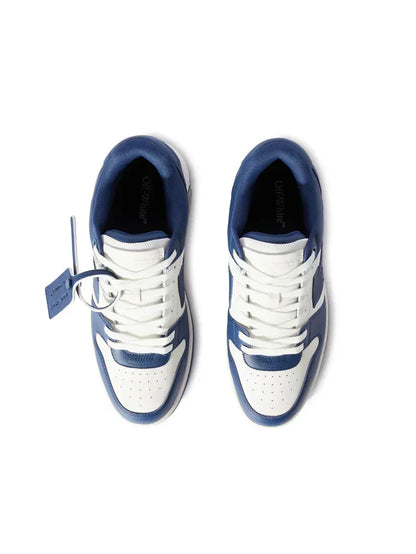 "Off-Sneaker" Blue and White
