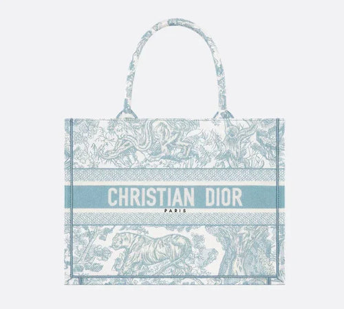 "D*OR" Shopper Bag Babyblue