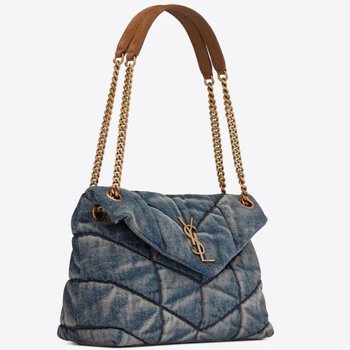 "VSL" Denim Bag
