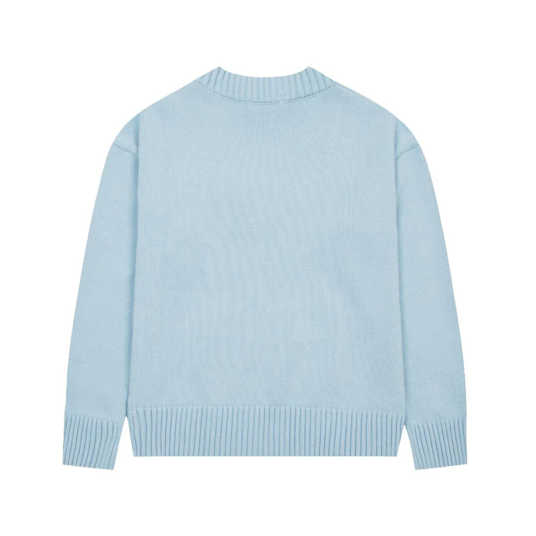 "Heart" Sweater Babyblue (UNISEX)