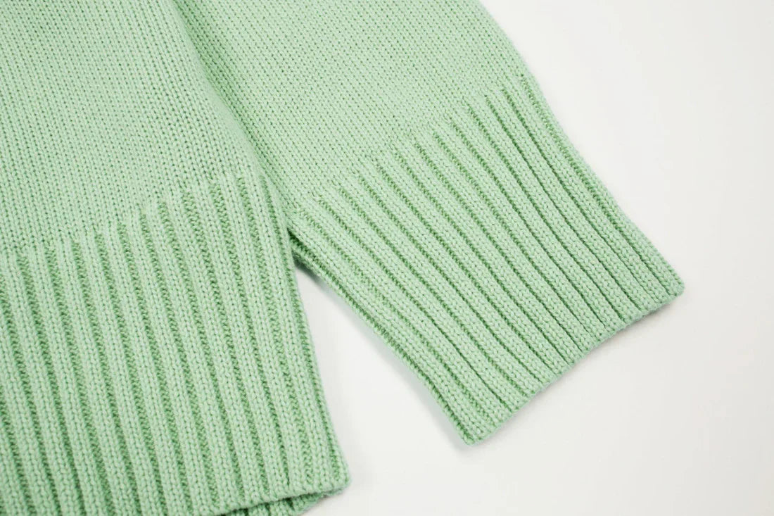 "Heart" Sweater Mint (UNISEX)