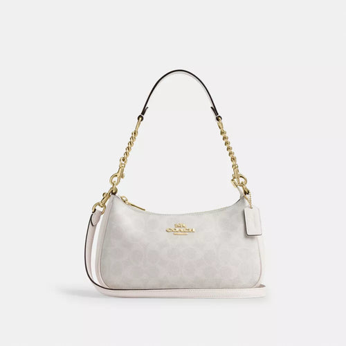 "COAH" Teri Mini Bag White
