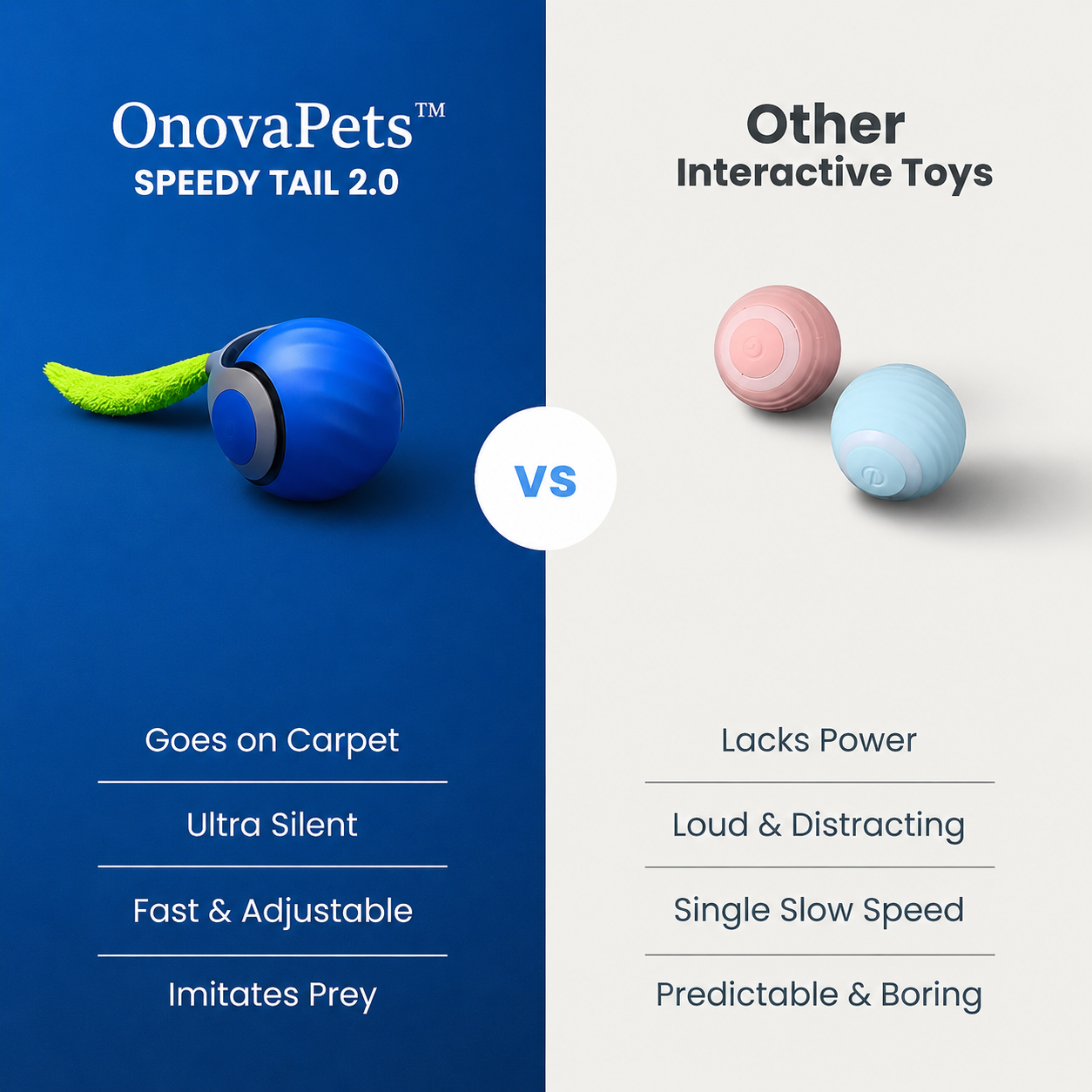 Speedy Tail 2.0 - OnovaPets™ Toys